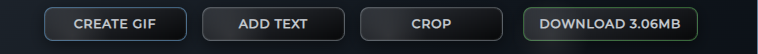 GifRun output preview area